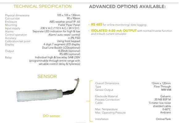Aster DO650 With Sensor (0-10 ppm) - Image 3