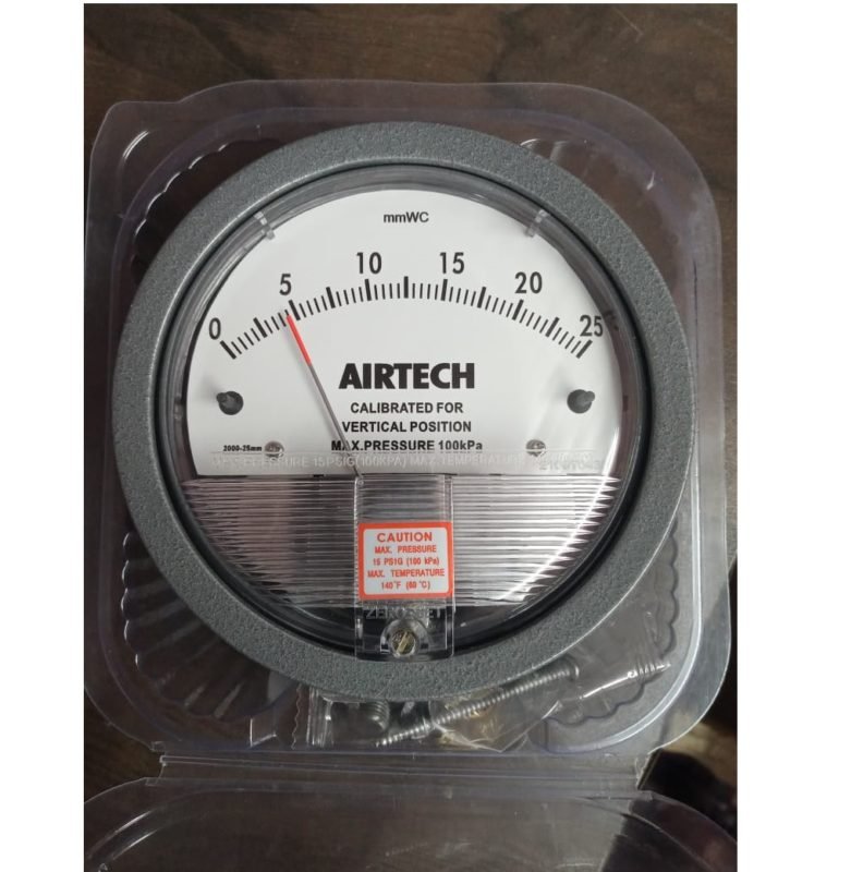 Magnehelic Pressure Gauge (4″ Dial) Transformium Engineers