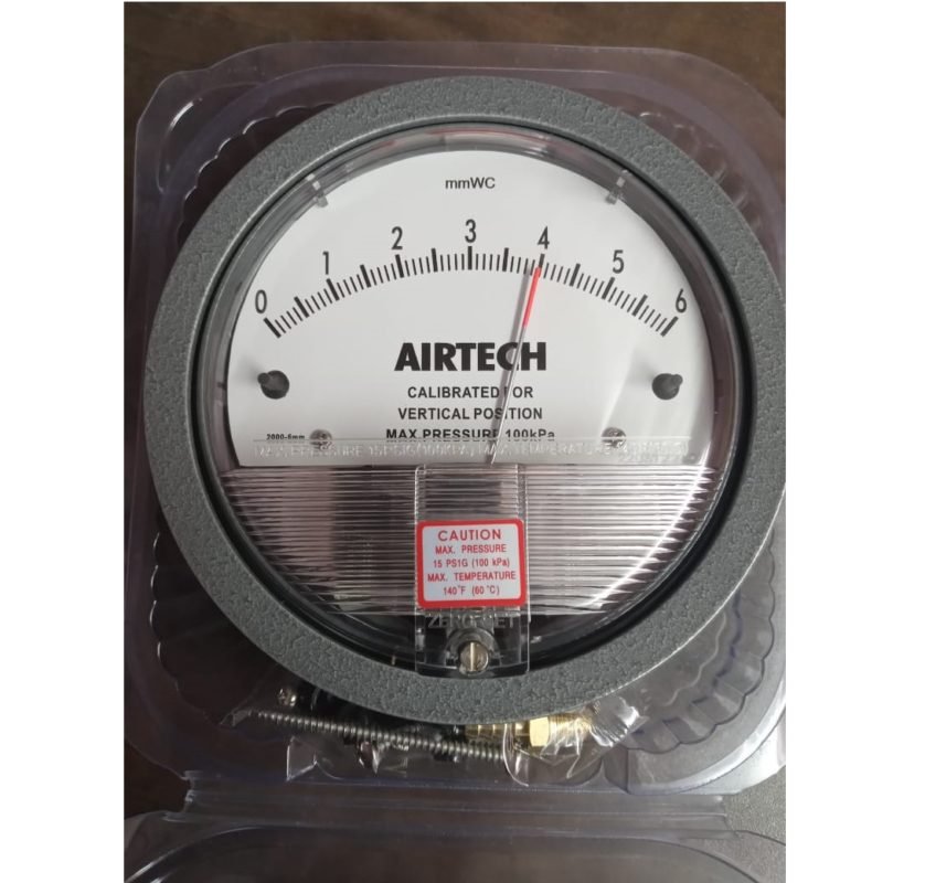 Magnehelic Pressure Gauge (4″ Dial) Transformium Engineers