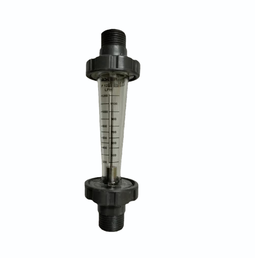Aster 1200lph 1/2″ Inline Type Rotameter with Straight Connection, For Water