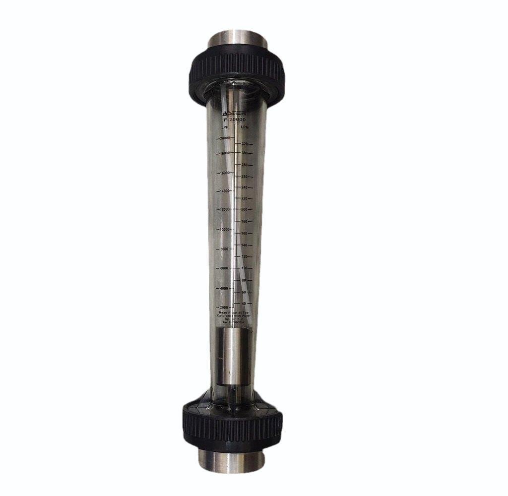 20000 LPH ROTAMETER ASTER Brand 2″F Inline Type Straight Connection, For Water