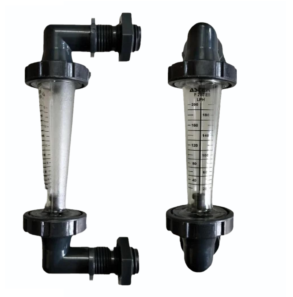 200 LPH ROTAMETER ASTER Brand 1/2″ Panel mount Connection, For Water