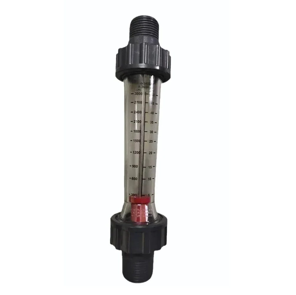 3000 LPH ROTAMETER ASTER Brand 3/4″ Inline Type Straight Connection, For Water