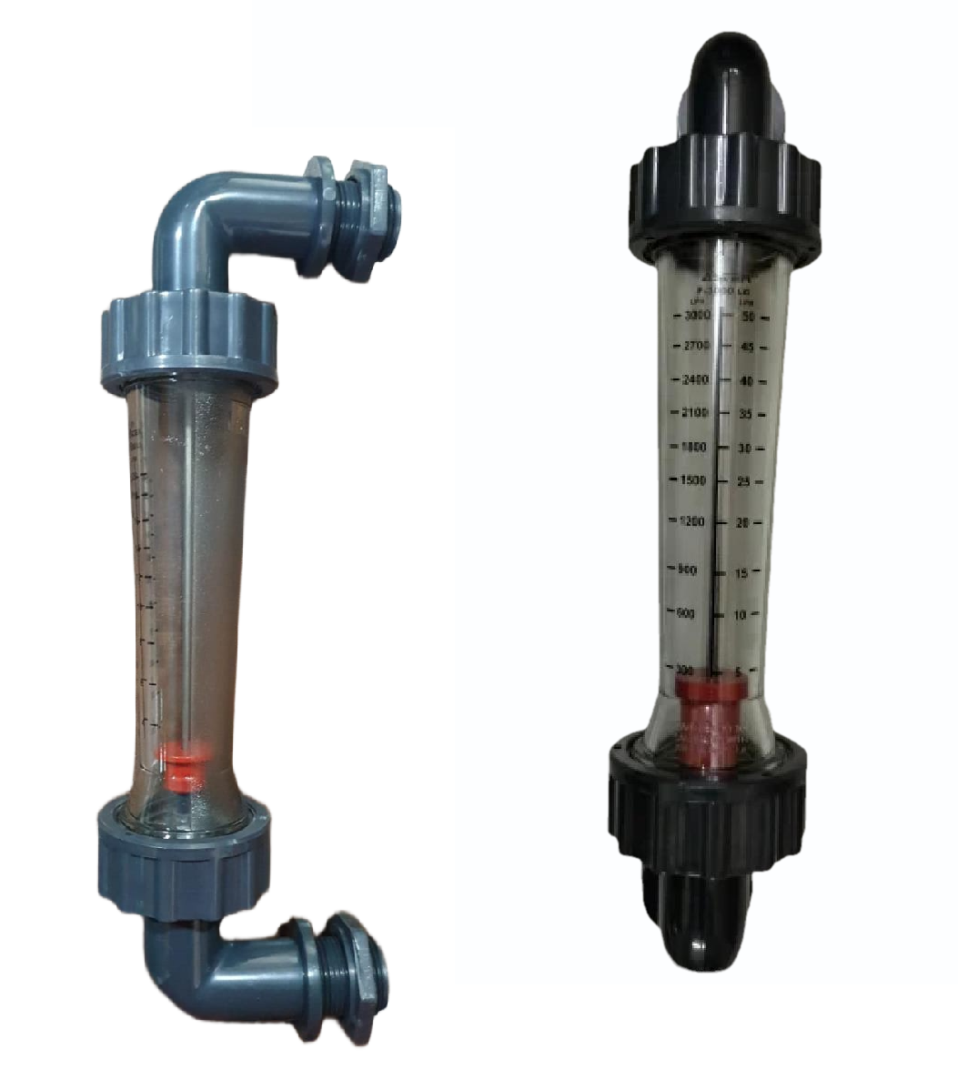 3000 LPH ROTAMETER ASTER Brand 3/4″ Panel mount Connection, For Water