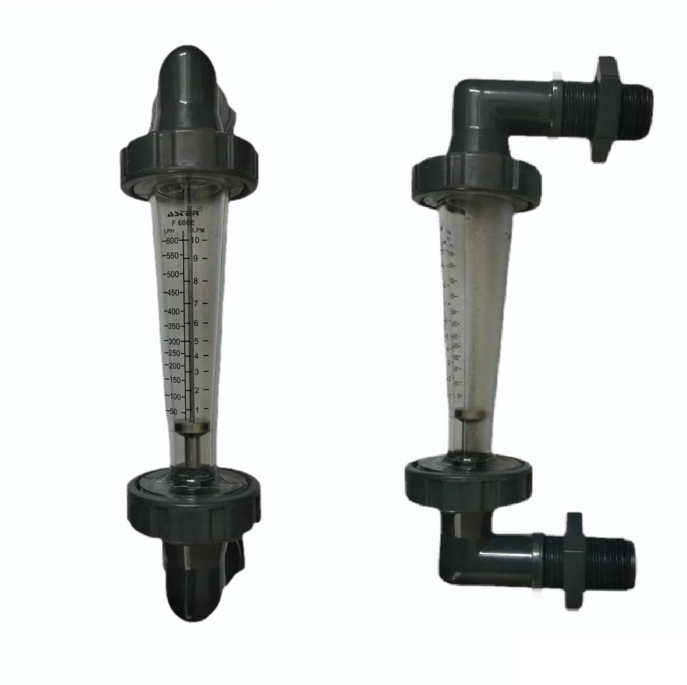 600 LPH ROTAMETER ASTER Brand 1/2″ Panel mount Connection, For Water