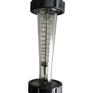600 LPH ROTAMETER ASTER Brand 1/2" Inline Type Straight Connection, For Water