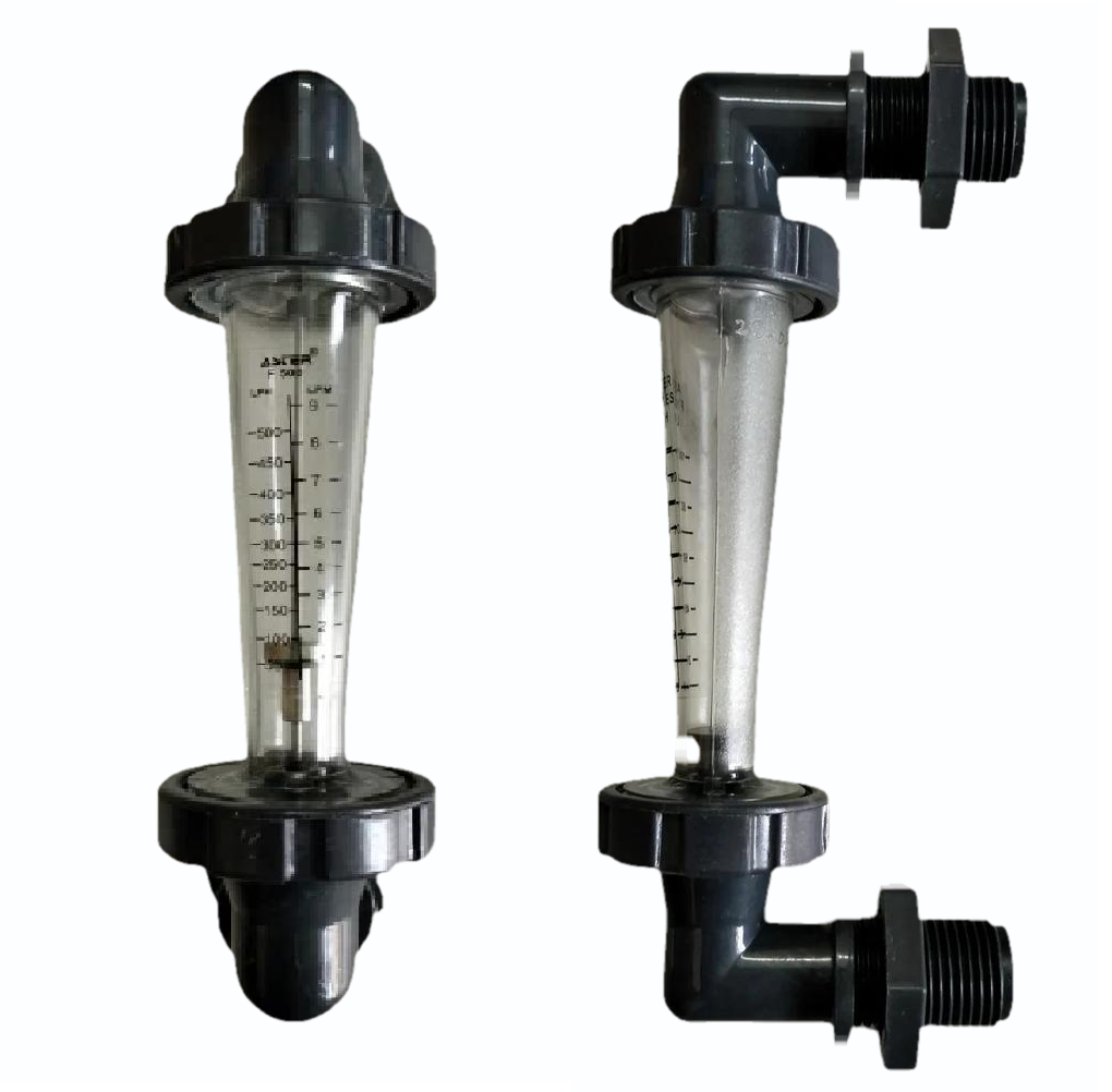 500 LPH ROTAMETER ASTER Brand 1/2″ Panel mount Connection, For Water